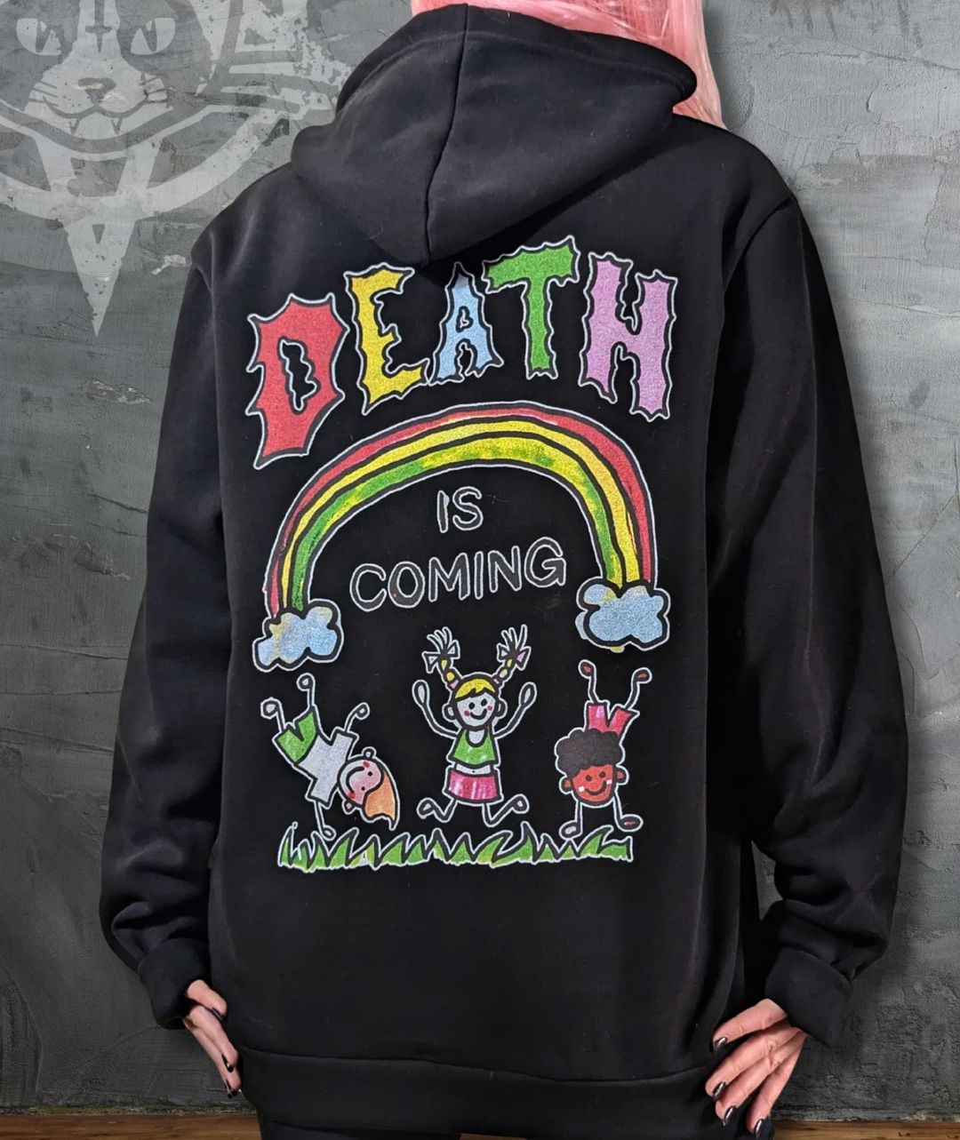 Худі Death is coming - Зображення 4