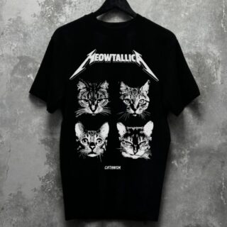 Футболка Meowtallica Catanism
