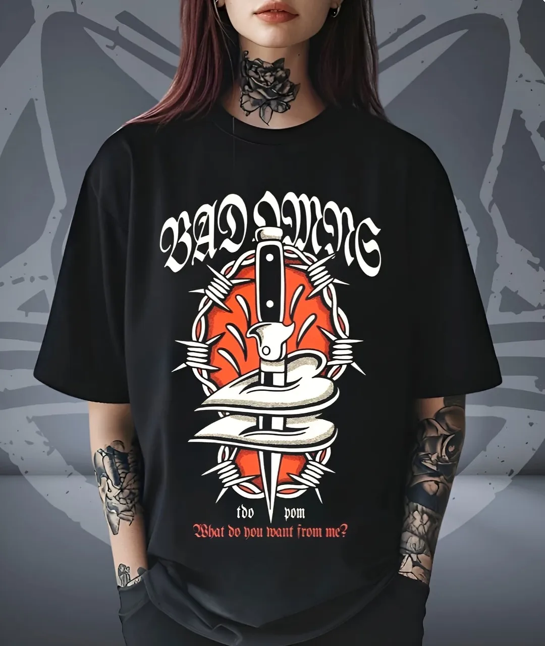 Футболка Bad Omens Knife
