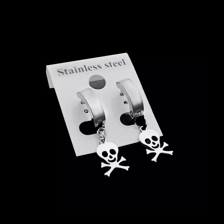 Сережки Pirate Skull - 3