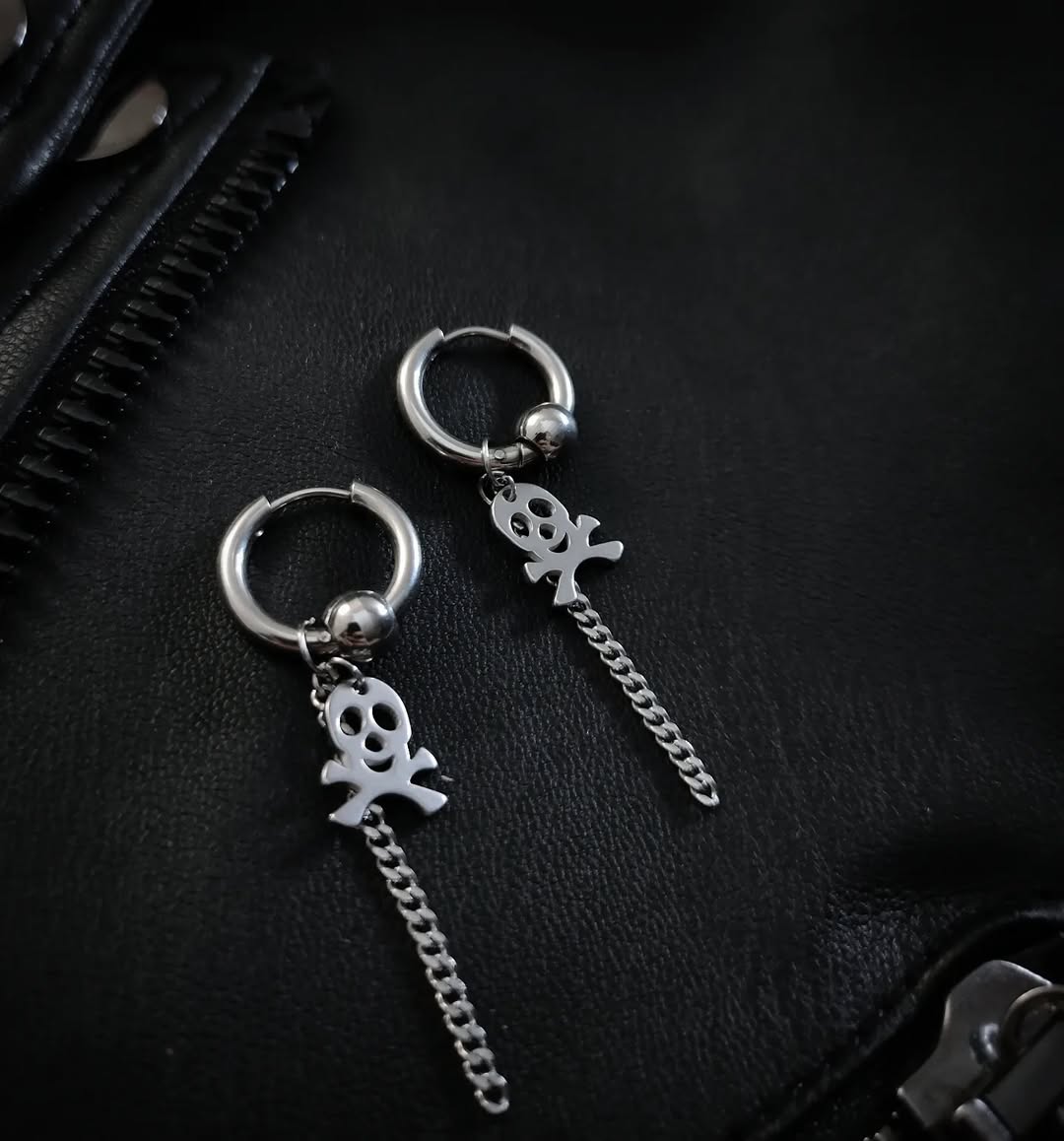Сережки Pirate Skull - 2