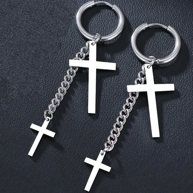 Сережки Big Cross&Mini Cross