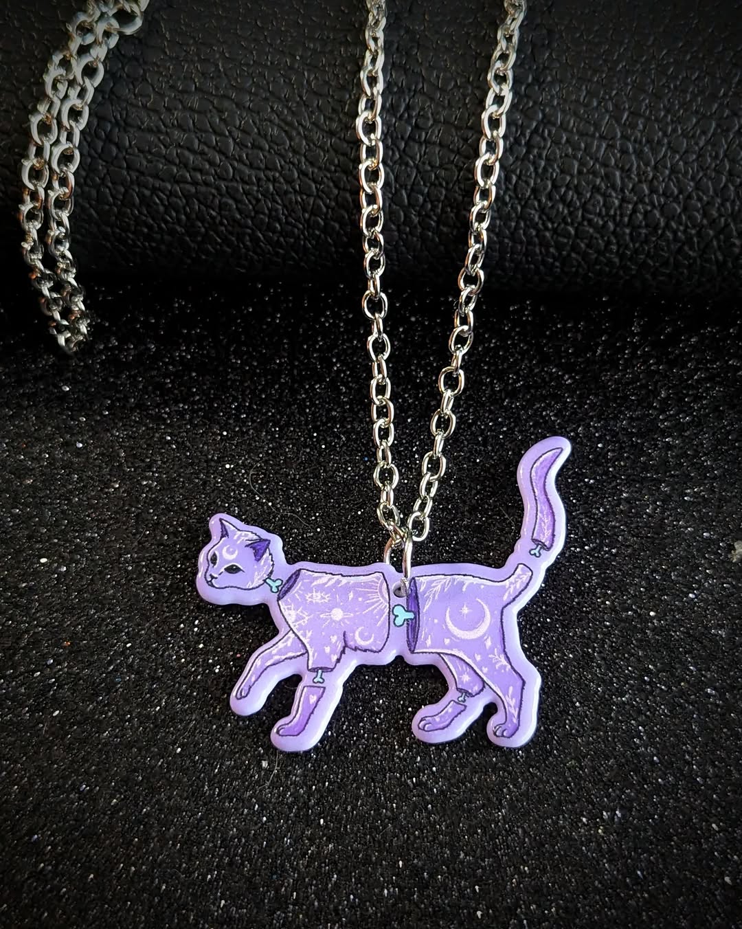 Кулон Purple Cat