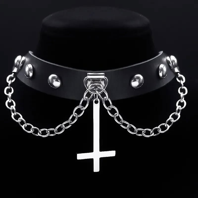Чокер Cross&Chain