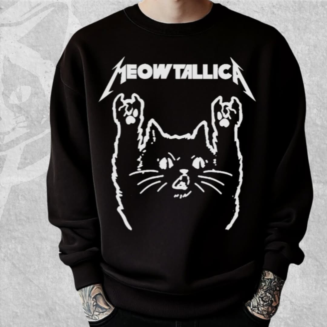 Світшот Meowtallica