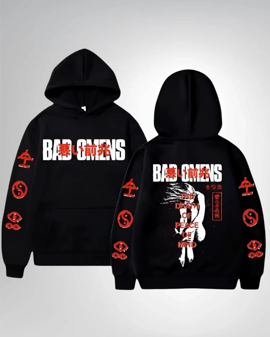 Худі Bad Omens Japan