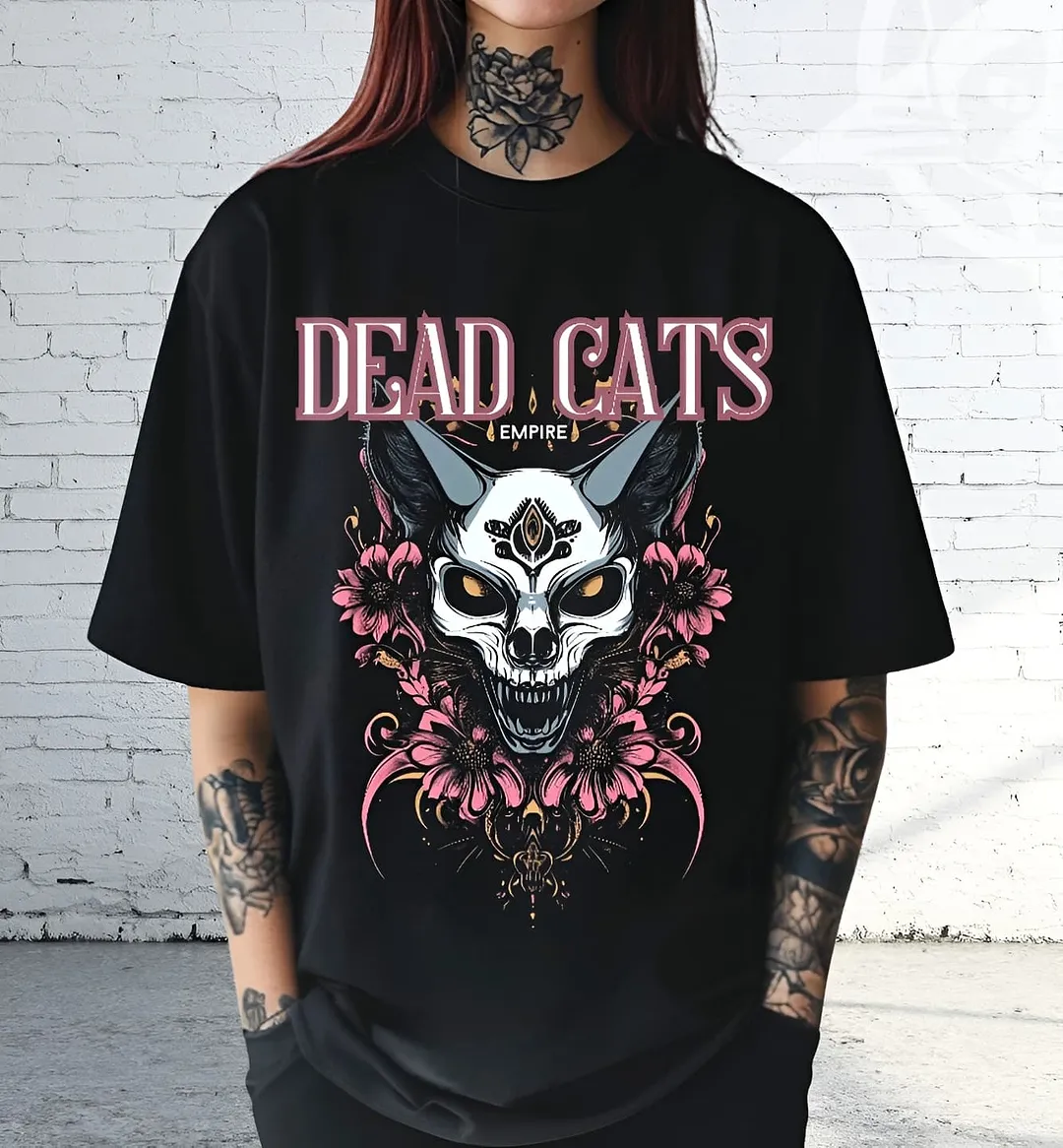 Футболка Dead Cats Pink