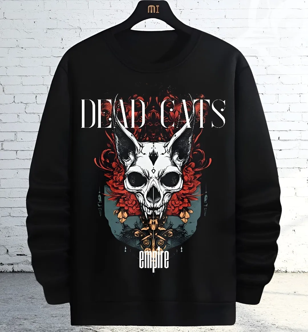 Світшот Dead Cats White