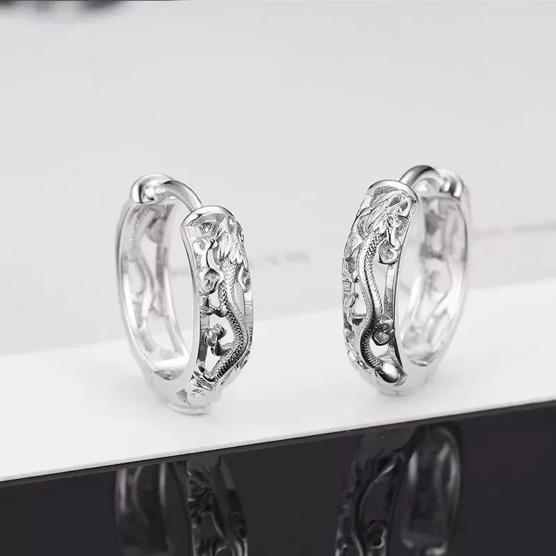 Сережки з драконом - Зображення 4