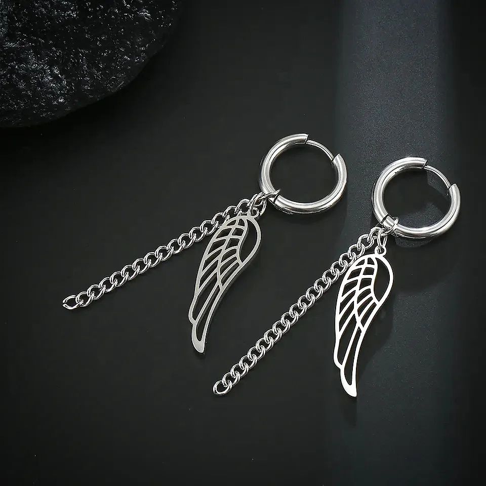 Сережки з крилами