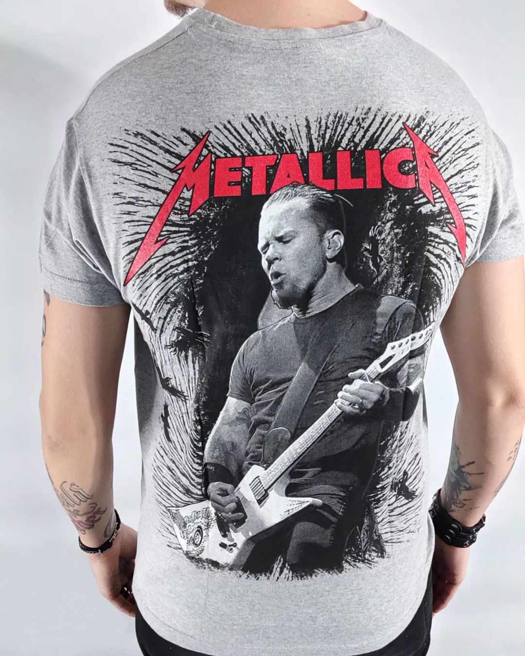 Футболка Metallica сіра - Зображення 2