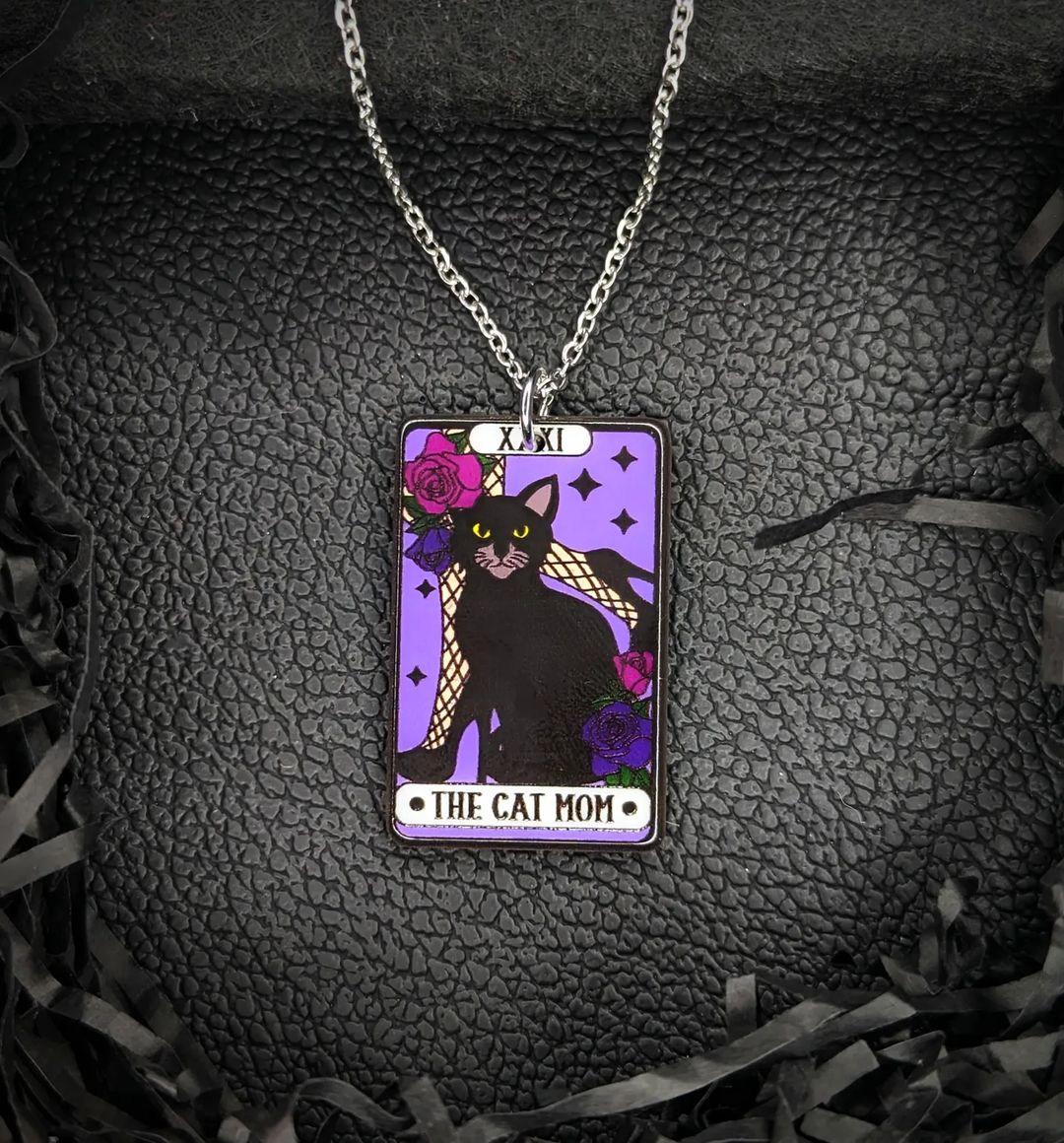 Кулон The cat mom