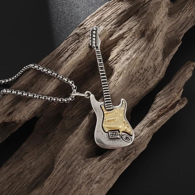 Кулон гітара Stratocaster сбрібна - Зображення 2