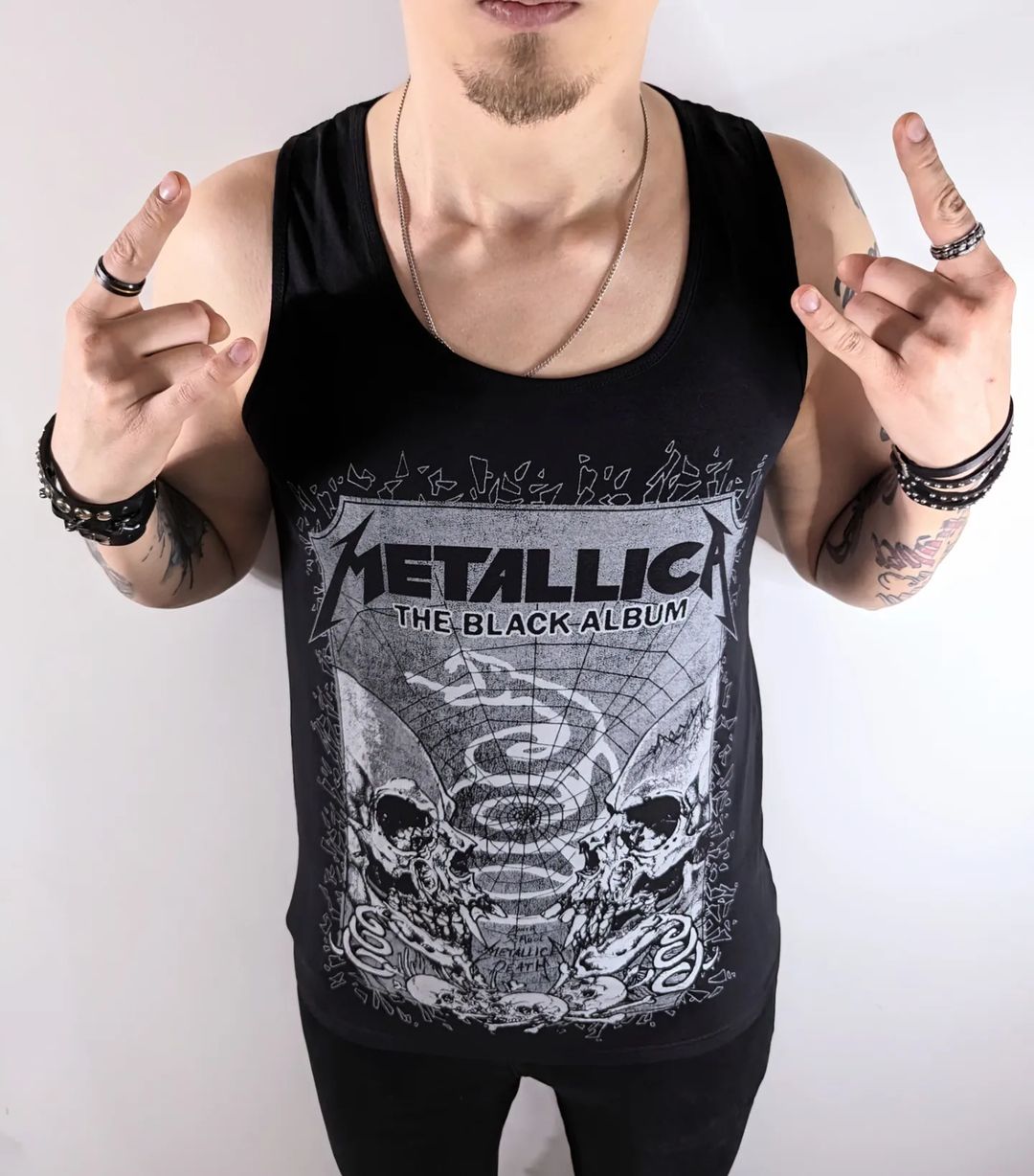 Майка Metallica the black album - Зображення 2
