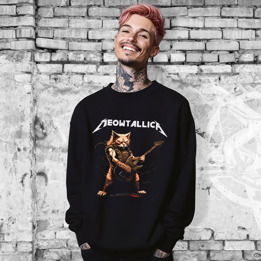 Світшот Meowtallica